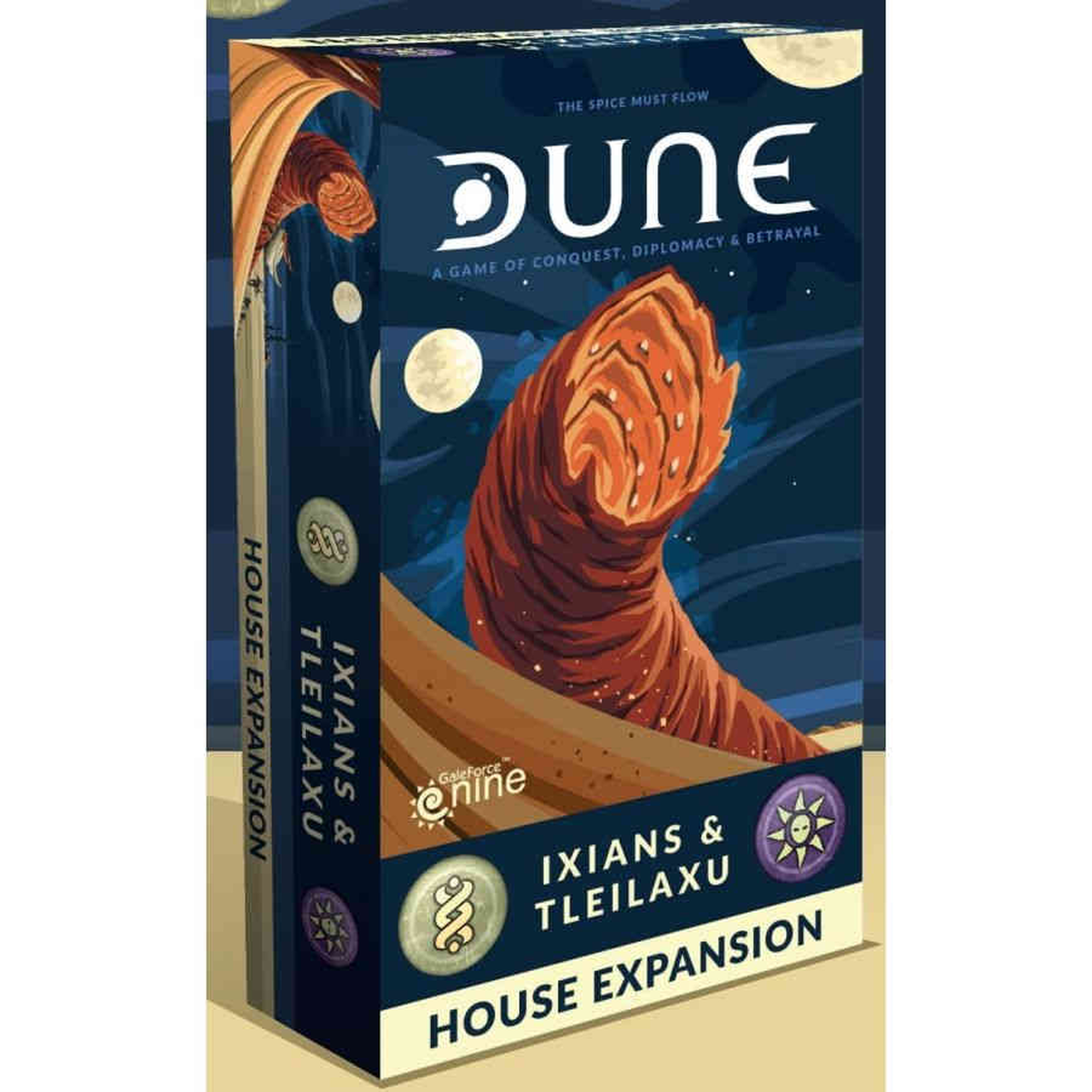 Dune Board Game: Ixians and Tleilaxu House Expansion